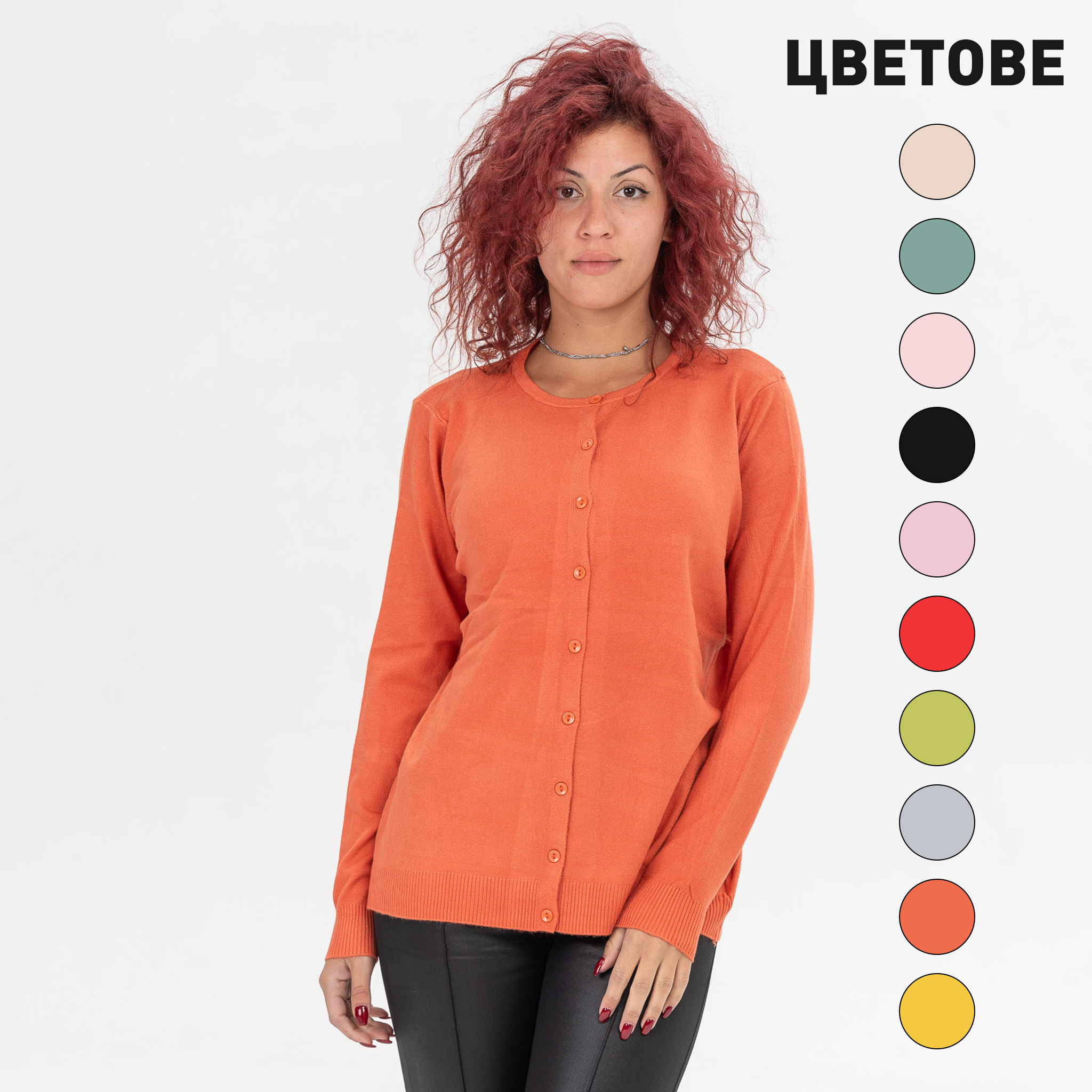 jiletka-c029 Вълнена жилетка с кашмир - С-029 - Image 1