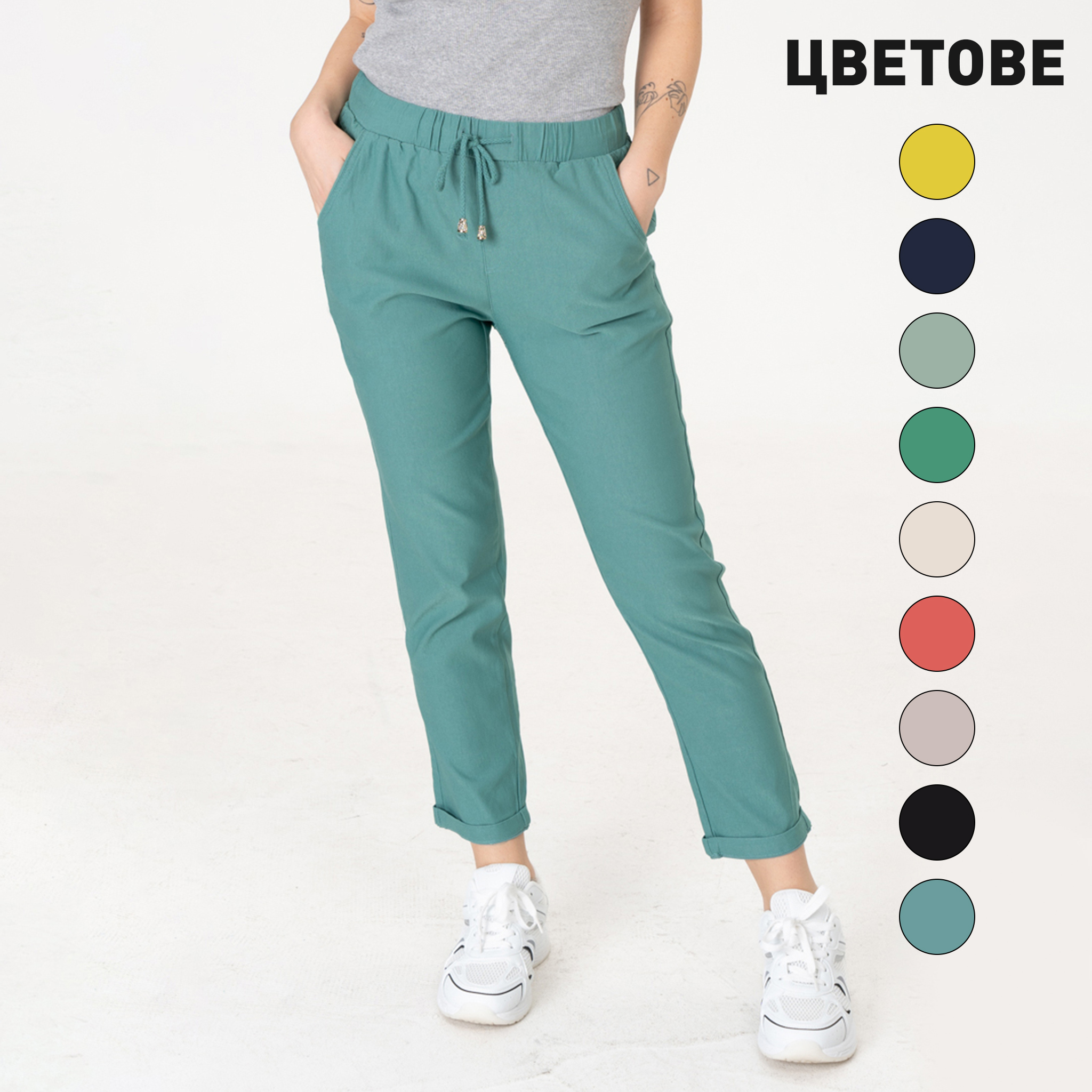 pantalon-216 Памучен панталон - 216 - Image 1
